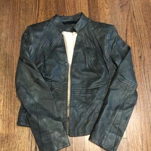 L.A.M.B. Leather Jacket EUC